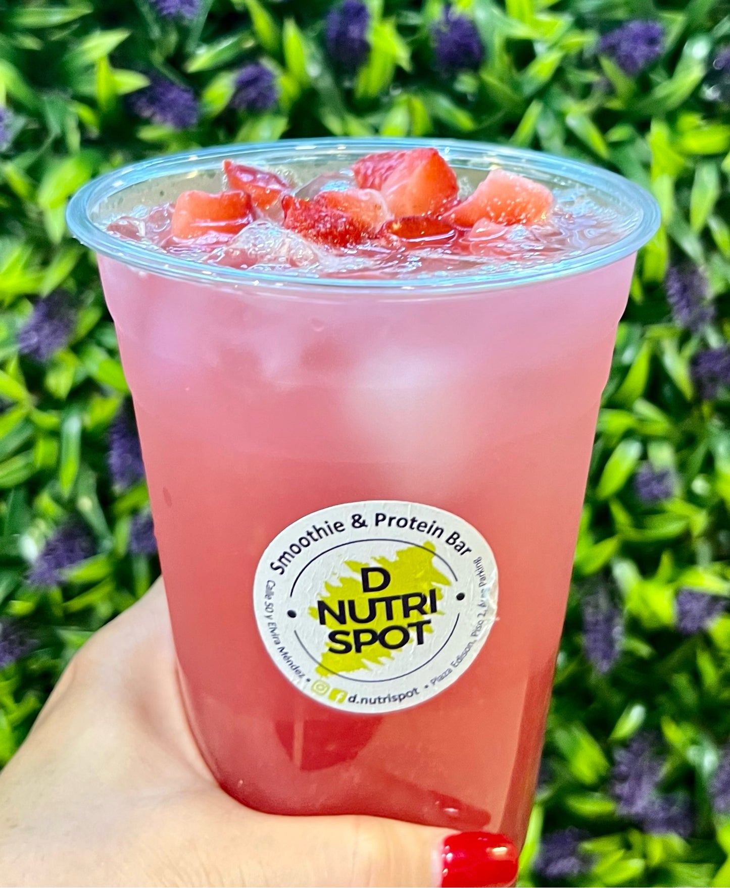 Refresher de limonada fresa